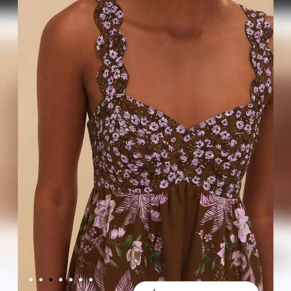 Farm Rio Palm Tree Maxidress - Picture 3 of 7